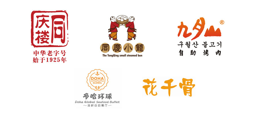 同庆楼下部分品牌